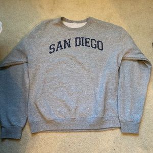 San Diego Gray Crewneck